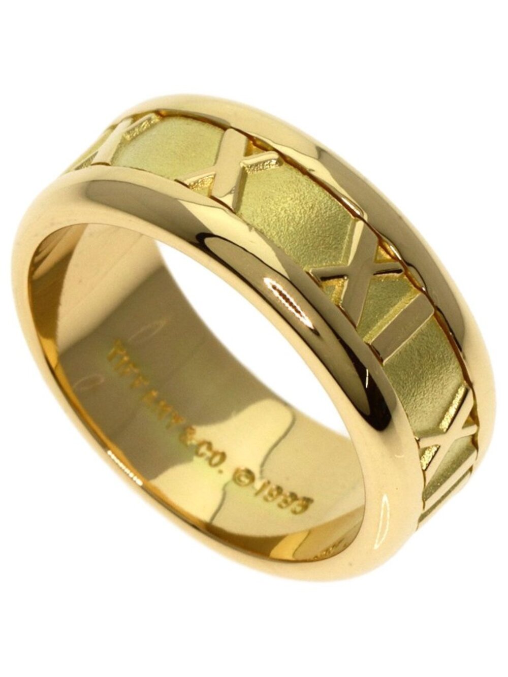 Tiffany & Co Atlas Ring 18k Yellow Gold